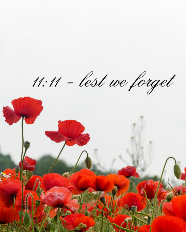Lest we forget